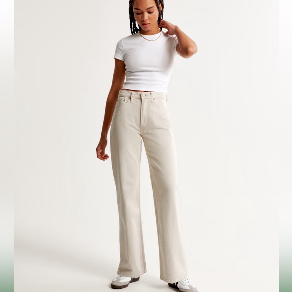 Abercrombie & Fitch High Rise Loose Jean